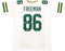 Green Bay Packers Antonio Freeman Autographed White Jersey JSA