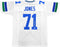 Seattle Seahawks Walter Jones Autographed White Jersey JSA