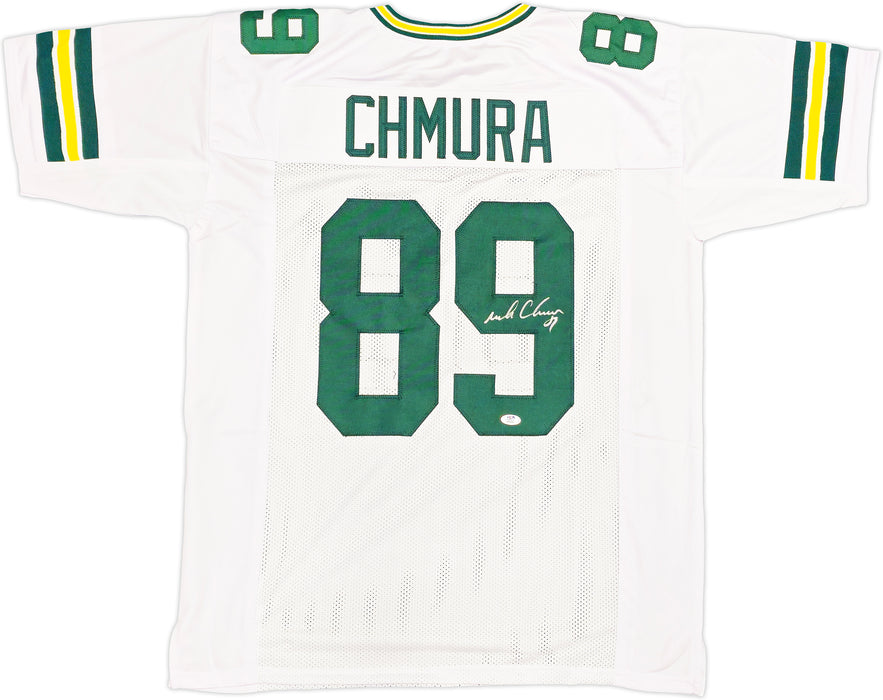 Green Bay Packers Mark Chmura Autographed White Jersey PSA/DNA ITP