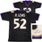 Baltimore Ravens Ray Lewis Autographed Black Jersey JSA