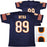 Chicago Bears Mike Ditka Autographed Blue Jersey Beckett BAS QR