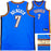 Oklahoma City Thunder Chet Holmgren Autographed Blue Nike Swingman Icon Edition Jersey Size 48 Beckett BAS Witness
