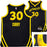 Golden State Warriors Stephen Curry Autographed Black Nike Swingman City Edition Jersey Size 48 Beckett BAS Witness