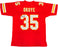 Kansas City Chiefs Christian Okoye Autographed Red Jersey JSA