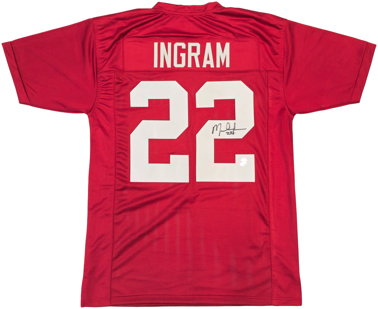 Alabama Crimson Tide Mark Ingram Autographed Red Jersey PSA/DNA