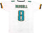 Jacksonville Jaguars Mark Brunell Autographed White Jersey Beckett BAS QR