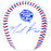Marcell Ozuna Autographed Official 2024 All Star Game Logo MLB Game Baseball Atlanta Braves Beckett BAS Witness