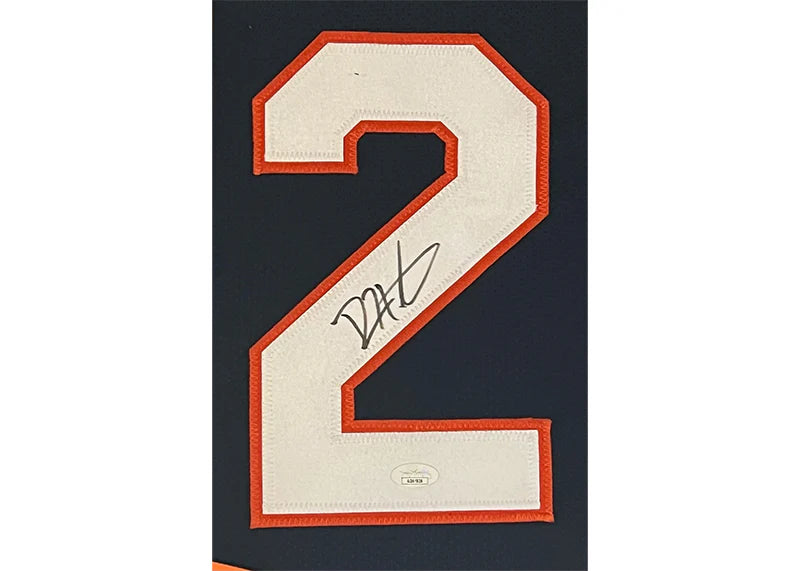 Devin Hester Signed Chicago Framed Jersey 35x44 (JSA)