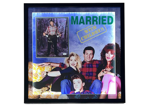 Ed O'Neill Signed Al Bundy 3D Light Up Framed 25x25 Photo (JSA)