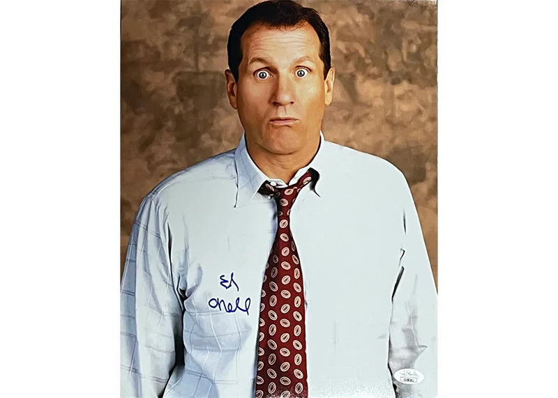 Ed O'Neill Signed Al Bundy Married with Children Pose 1 11x14 Photo (JSA)
