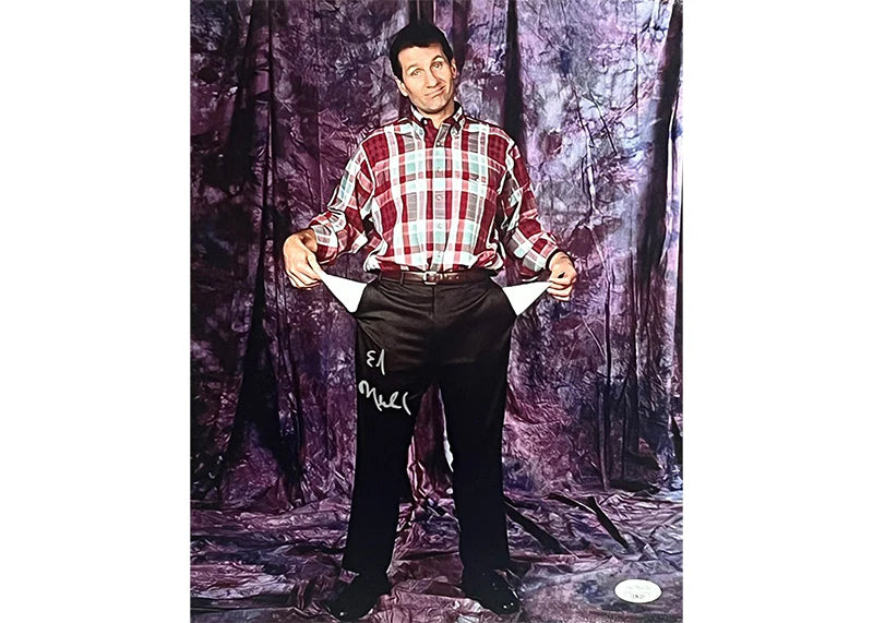 Ed O'Neill Signed Al Bundy Married with Children Pose 3 11x14 Photo (JSA)
