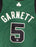 Boston Celtics Kevin Garnett Autographed Green Adidas Jersey Size 44 Beckett BAS #Y92164