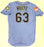 Seattle Mariners Evan White Autographed 2019 Spring Training Used Blue Jersey JSA #GG84843