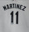 Seattle Mariners Edgar Martinez Autographed White 2003 All Star Authentic Majestic Jersey JSA #KK073331