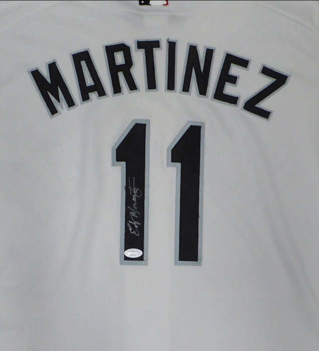 Seattle Mariners Edgar Martinez Autographed White 2003 All Star Authentic Majestic Jersey JSA #KK073331