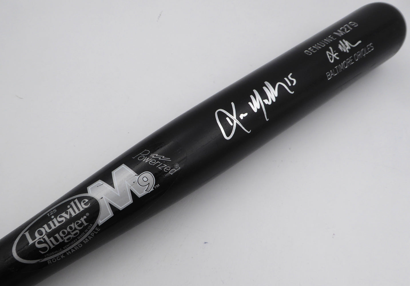 Kevin Millar Autographed Game Model Louisville Slugger M9 Bat Baltimore Orioles