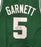 Boston Celtics Kevin Garnett Autographed Green Jersey Beckett BAS QR #BN14293