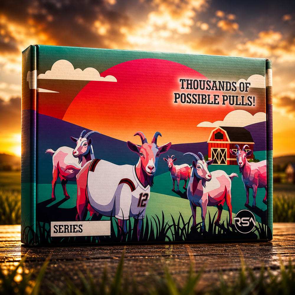 G.O.A.T Football Jersey Mystery Box Break