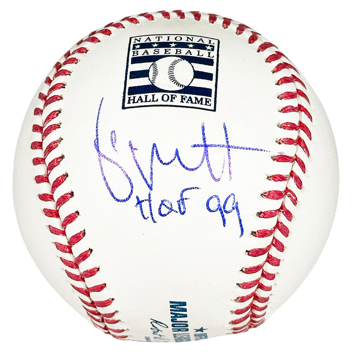George Brett Signed HOF 99 Inscription Rawlings Official Hall of Fame Baseball (MLB)