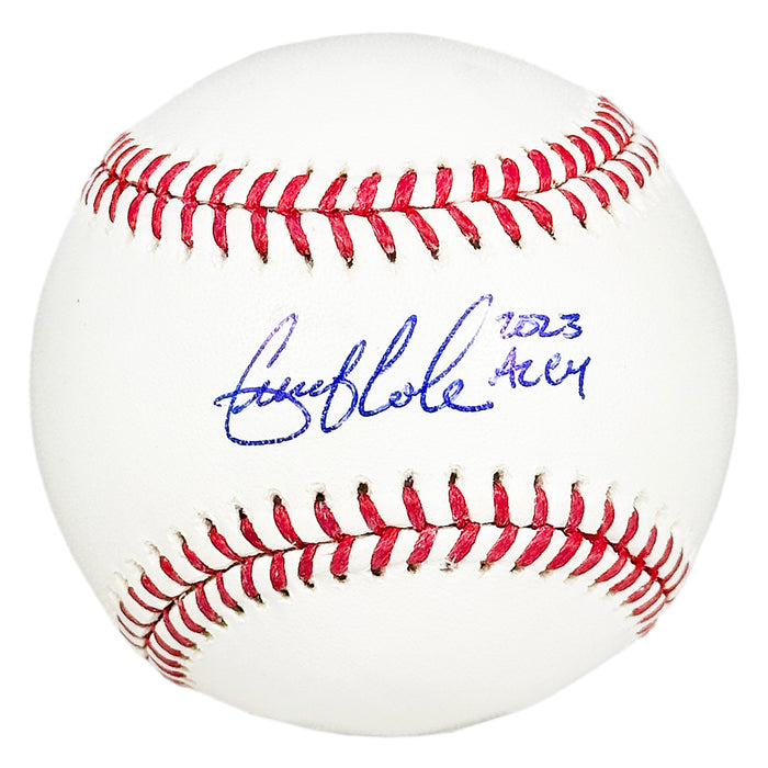 Gerrit Cole Signed 2023 AL Cy Inscription Rawlings Official Major League Baseball (Fanatics/MLB)