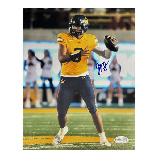 Jaron-Keawe Sagapolutele Signed California Pose 8 Football 8x10 Photo (JSA)
