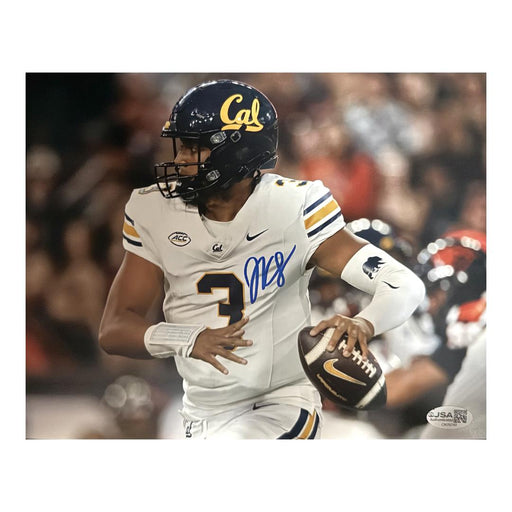 Jaron-Keawe Sagapolutele Signed California Pose 5 Football 8x10 Photo (JSA)