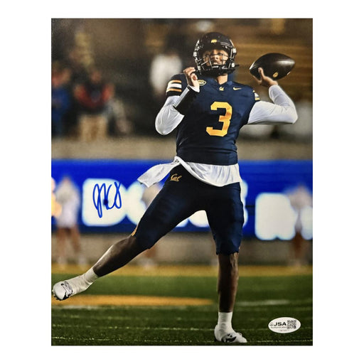 Jaron-Keawe Sagapolutele Signed California Pose 13 Football 8x10 Photo (JSA)