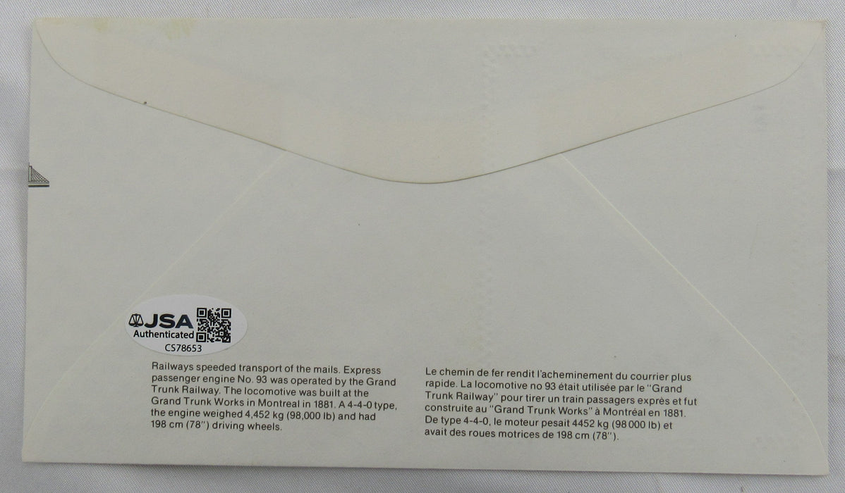 Pete Rose Signed Cachet Auto Envelope JSA CS78653