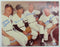Mickey Mantle Joe DiMaggio Whitey Ford Billy Martin Signed Auto 11x14 Photo PSA/DNA LOA H54921