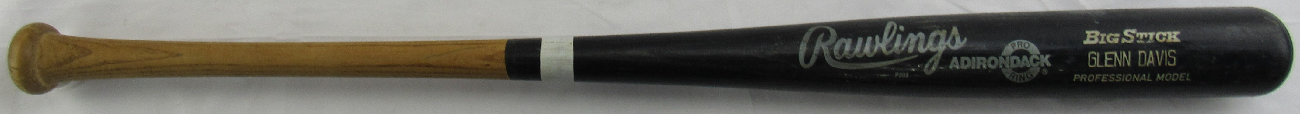 Glenn Davis Game Used Rawlings Auto Baseball Bat