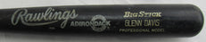 Glenn Davis Game Used Rawlings Auto Baseball Bat