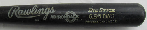 Glenn Davis Game Used Rawlings Auto Baseball Bat