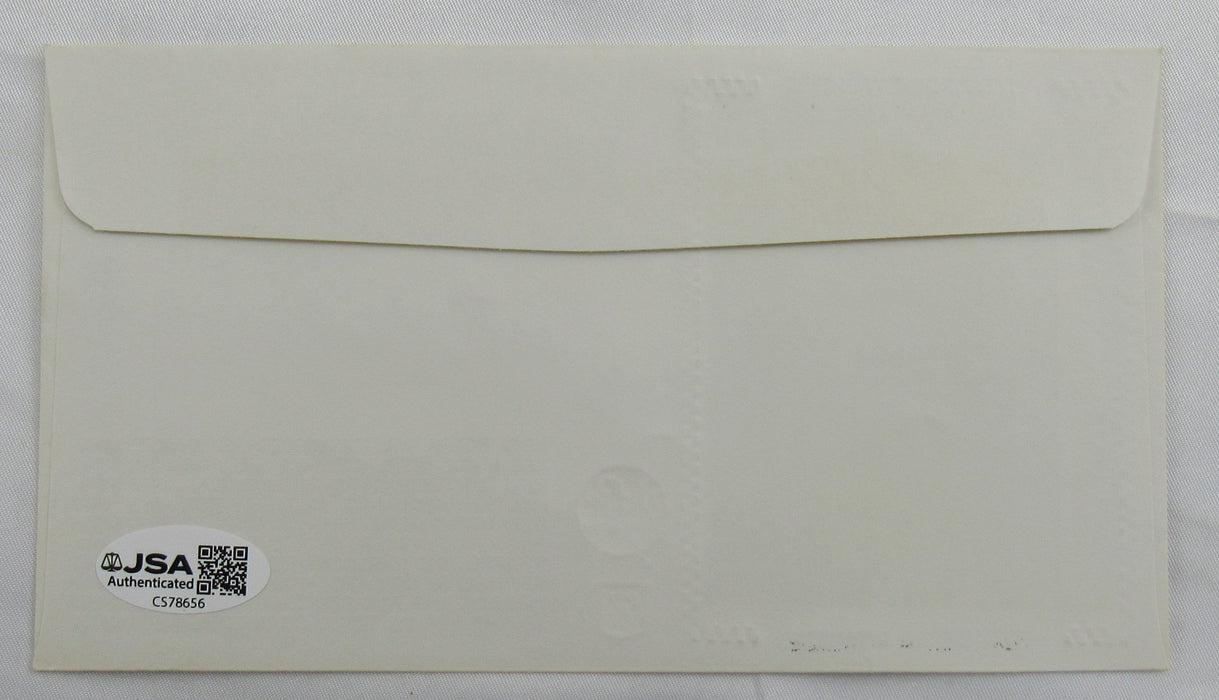 Yogi Berra Signed Cachet Auto Envelope JSA CS78656