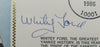 Whitey Ford Signed Cachet Auto Envelope JSA CS78658
