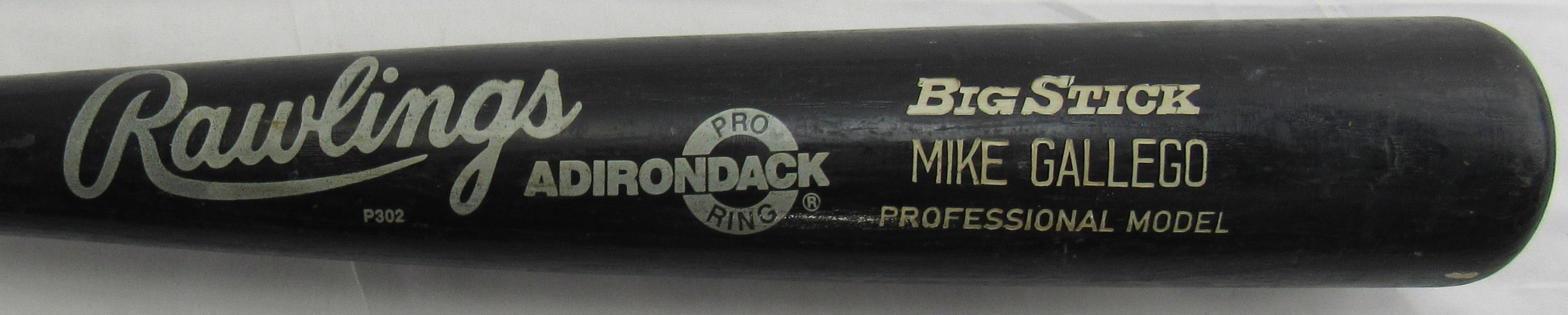 Mike Gallego Game Used Rawlings Auto Baseball Bat
