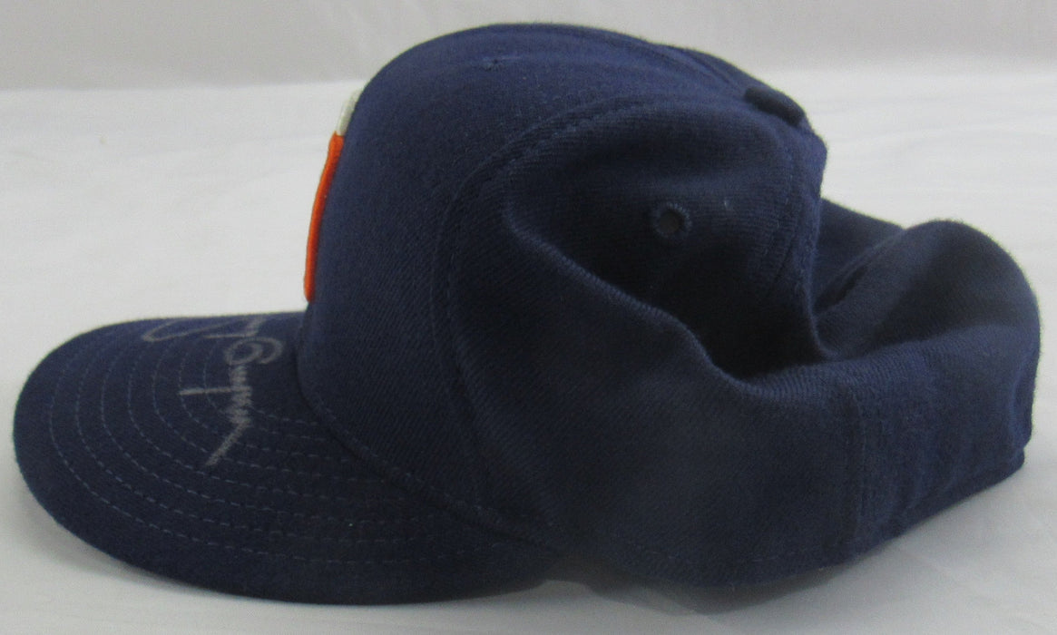 Tony Gwynn Signed Auto Baseball Hat Fleer Holo