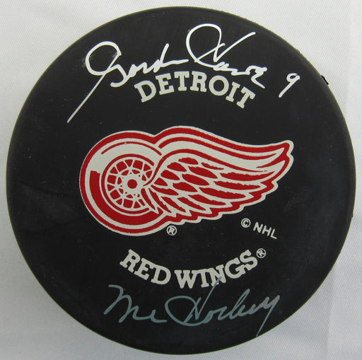 Gordie Howe Signed Auto Red Wings Hockey Puck JSA CJ55874