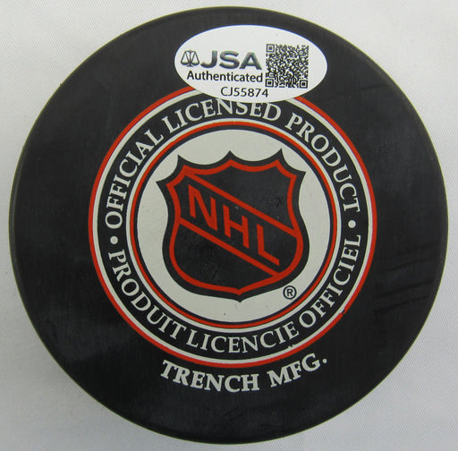 Gordie Howe Signed Auto Red Wings Hockey Puck JSA CJ55874
