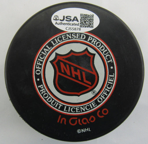 Gordie Howe Signed Auto Red Wings Hockey Puck JSA CJ55878