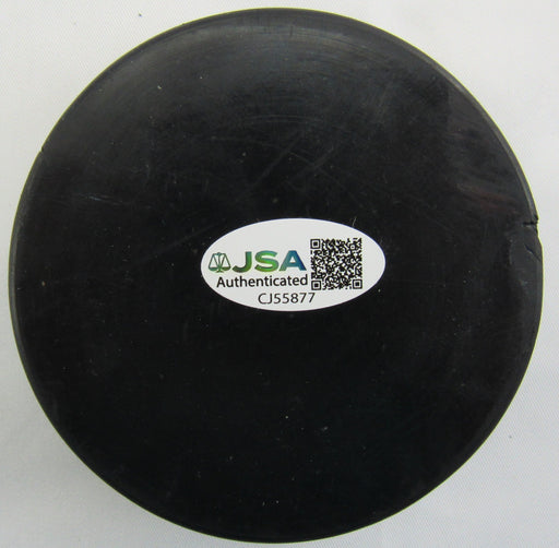 Gordie Howe Signed Auto Hockey Puck JSA CJ55877