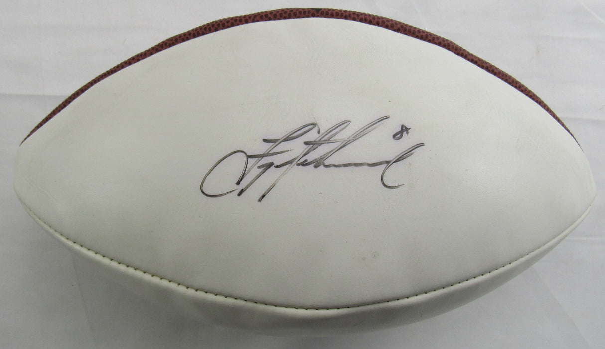 Troy Aikman Signed Wilson Football JSA CS78510 - White Panel