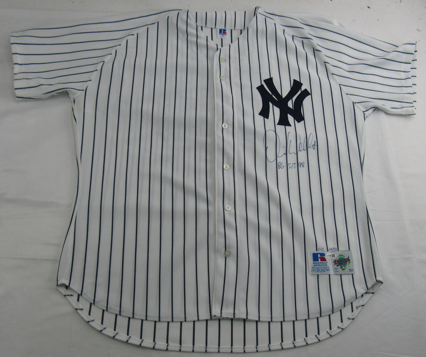 David Wells Signed Baseball Jersey JSA CS78507 - Russell Athletic Jersey