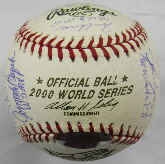 Multi Signed Auto Rawlings World Series MVP Baseball w/ Multiple Insc Steiner Hologram