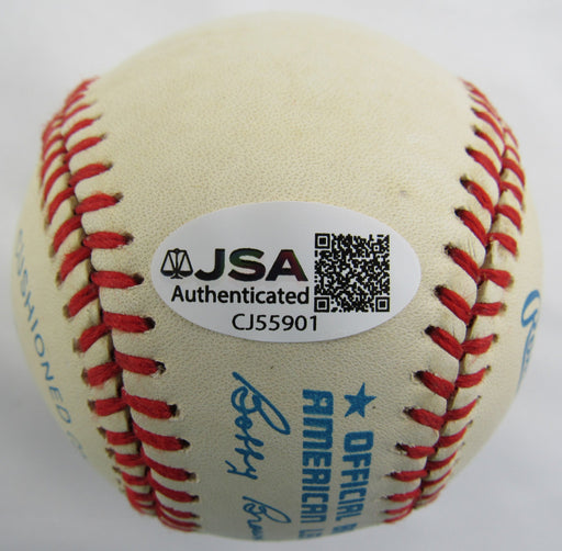 Yogi Berra Signed Auto Rawlings Baseball JSA CJ55901