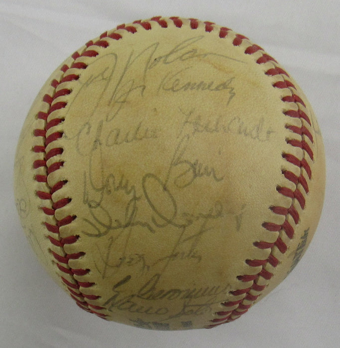 1980 Cincinnati Reds Team Ball - Johnny Bench, Tom Seaver, George Foster