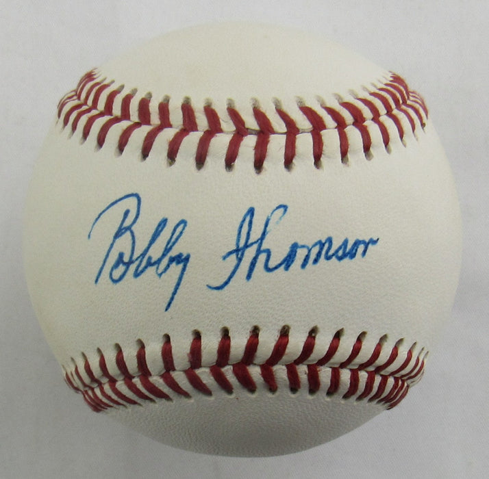 Bobby Thomson Signed Auto Baseball B171