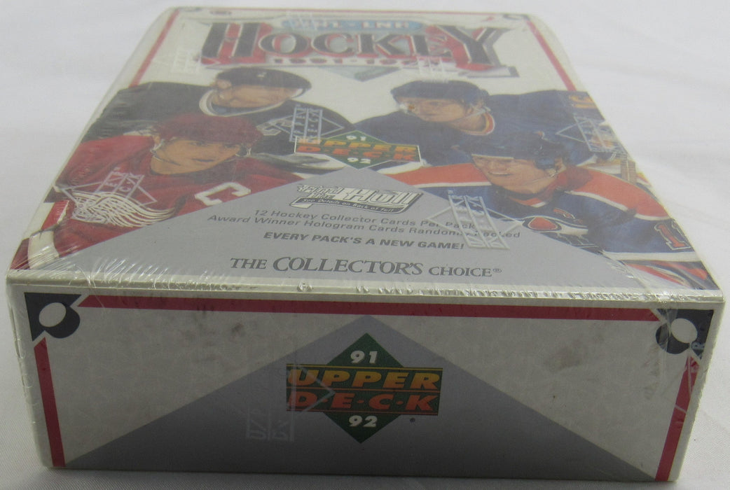 1991-92 Upper Deck NHL Hockey Wax Box