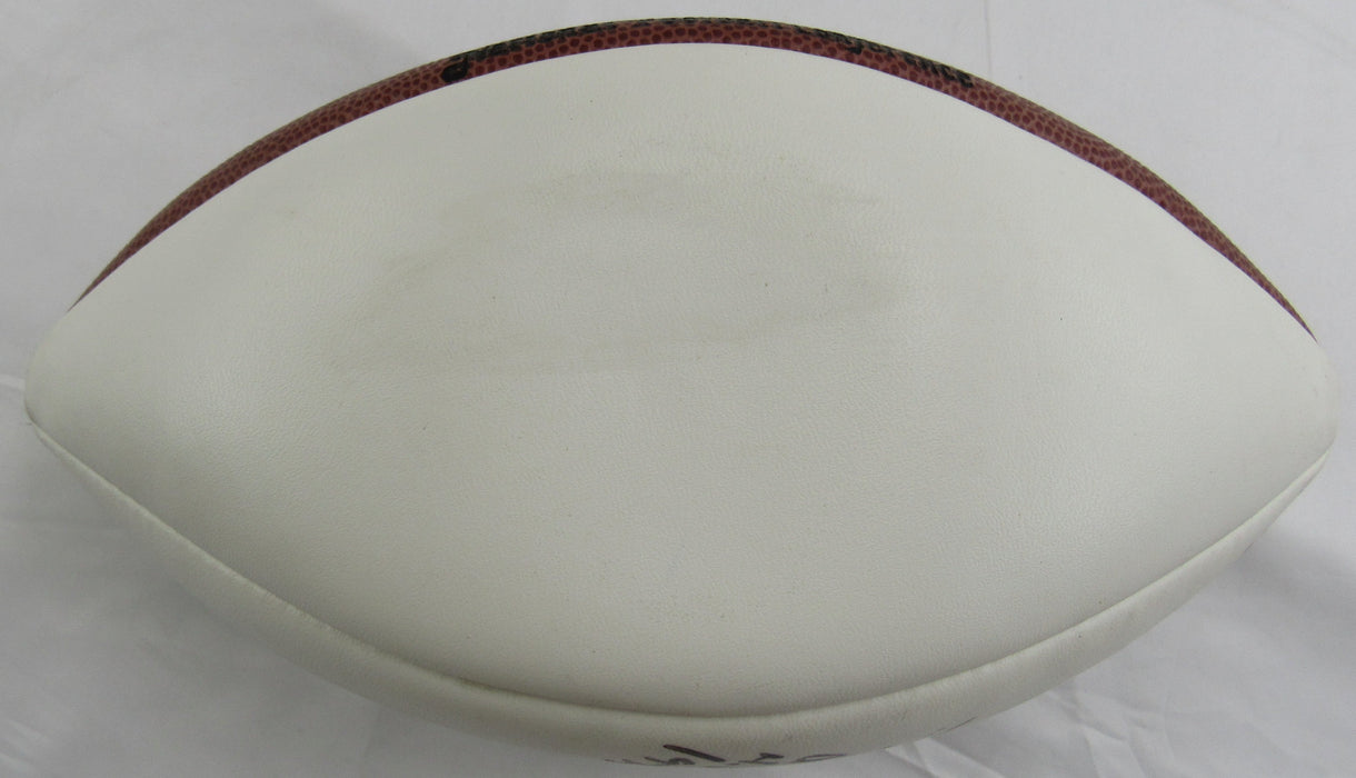 Multi Signed Wilson Football w/13 Signatures - Joe Theismtann, Ronnie Lott, Bill Willis