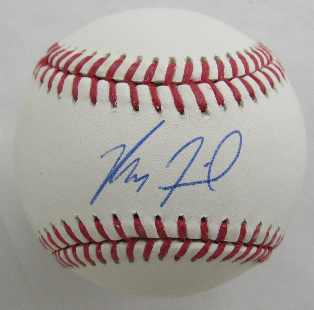 Max Fried Signed Rawlings Baseball JSA CS78602