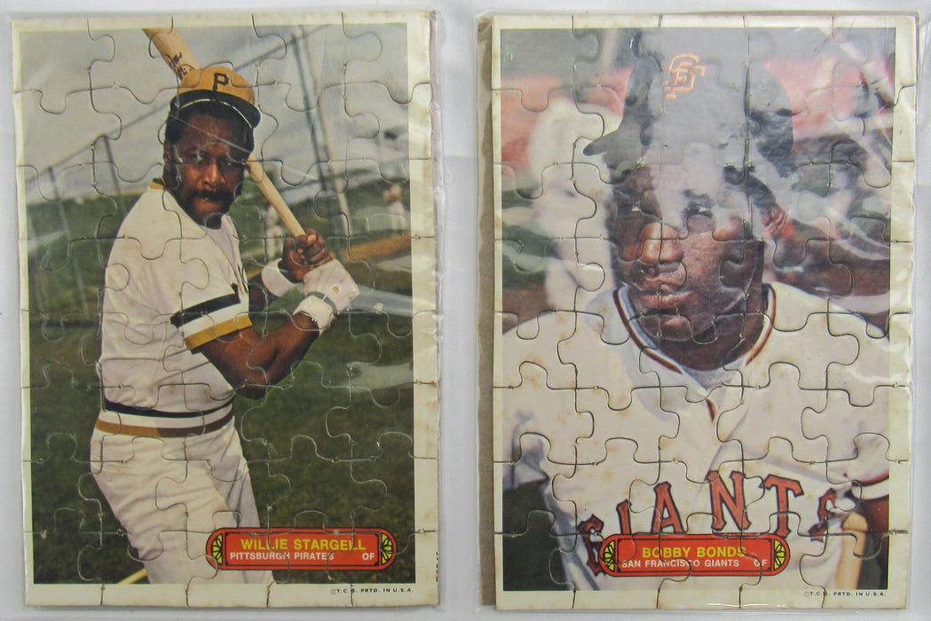 1974 Topps Puzzle Lot Nolan Ryan Reggie Jackson Carl Yastzemski + More